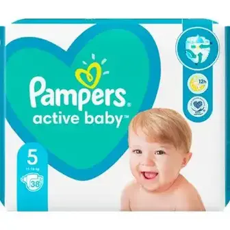 Підгузники Pampers Active Baby 5 Junior 11-16 кг 38 шт