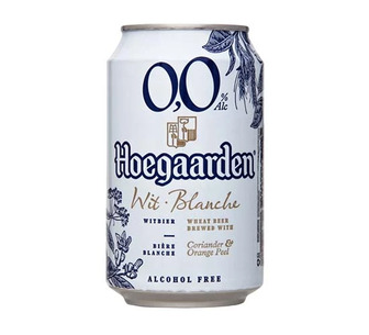 Пиво Hoegaarden Wit Blanche світле безалкогольне, 330 мл