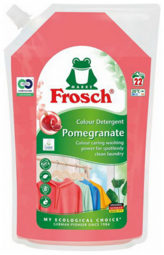 Рідкий пральний засіб Frosch Colour Гранат 1500 мл