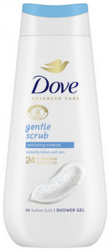 Гель Dove для душу Gentle Scrub 225мл