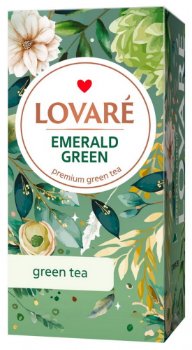 Чай Lovare Emerald Green зелений 24*1.5г