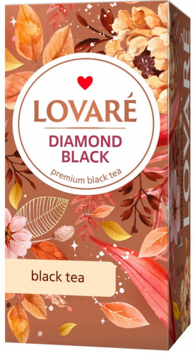 Чай Lovare Diamond Black чорний 24*2г