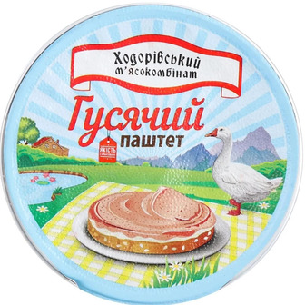 Паштет Ходорівський м'ясокомбінат Гусячий 100 г