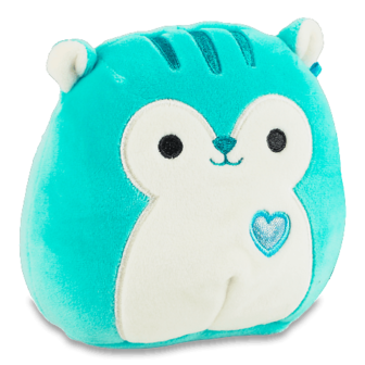 Іграшка м'яка Squishmallows Білка Сантьяго 13 см шт