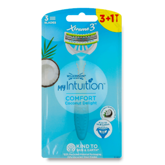 Бритви одноразові Wilkinson Sword Xtreme 3 Coconut 3+1 4шт