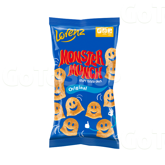 Снеки 75 г Lorenz Monster Munch картопляні Оригінальні м/уп 