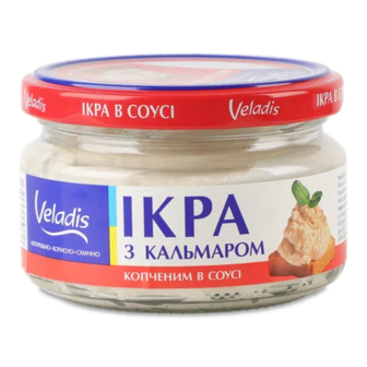 Ікра оселедця Veladis з кальмаром, 160г