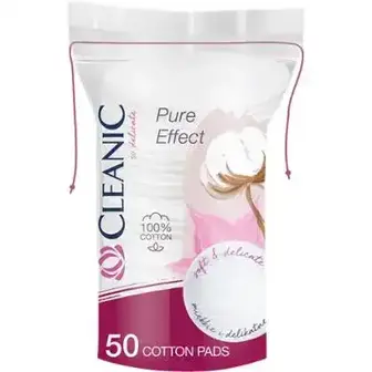 Диски ватні Cleanic Pure Effect 50 шт