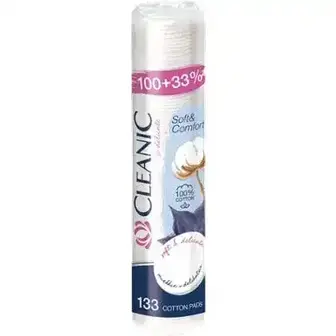 Диски ватні Cleanic Soft&Comfort 100+33 шт