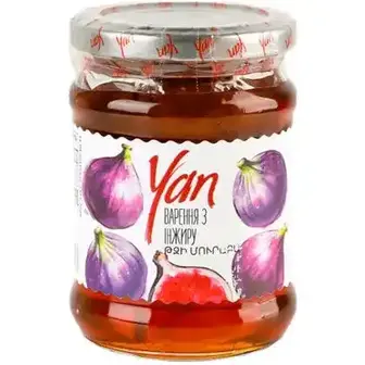 Варення з інжиру Yan 300 г