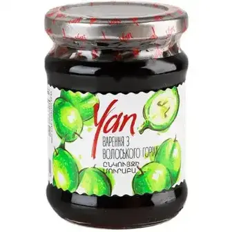Варення з волоських горіхів Yan 300 г