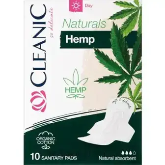 Прокладки денні Cleanic Naturals Hemp 10 шт