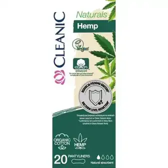 Прокладки щоденні Cleanic Naturals Hemp 20 шт