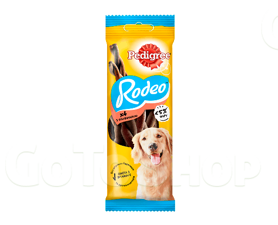 Корм для собак Pedigree Rodeo ласощі 70г