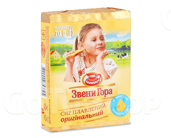 Сир плавлений Звени Гора Оригінальний 45% 70г