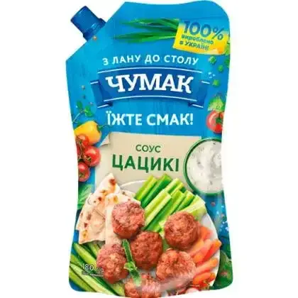 Соус Чумак Цацикі 180 г