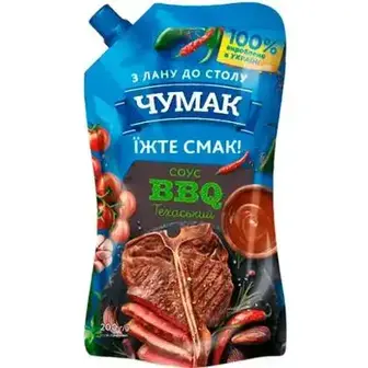 Соус Чумак BBQ Техаський 200 г