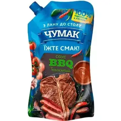 Соус Чумак BBQ Техаський 200 г