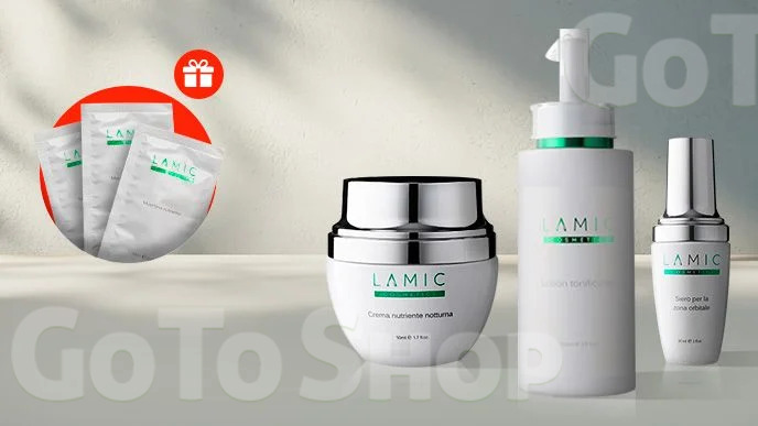 Купуй товари бренду Lamic Cosmetici на суму від 1500 грн та отримуй подарунок*!