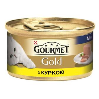 Корм Gourmet Gold паштет з курки 85г