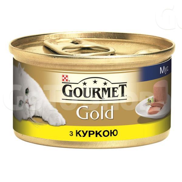 Корм Gourmet Gold паштет з курки 85г