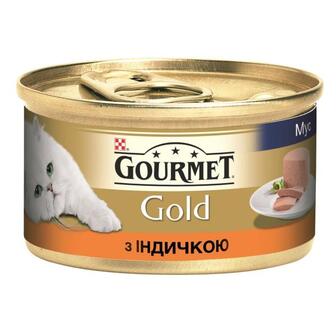 Корм Gourmet Gold паштет з індички 85г