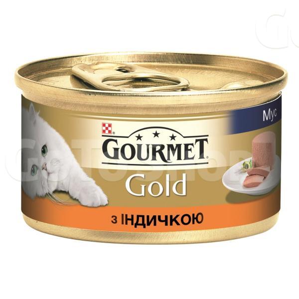 Корм Gourmet Gold паштет з індички 85г