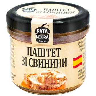 Паштет Pata Negra Класичний зі свинини 110 г (8436030023702)