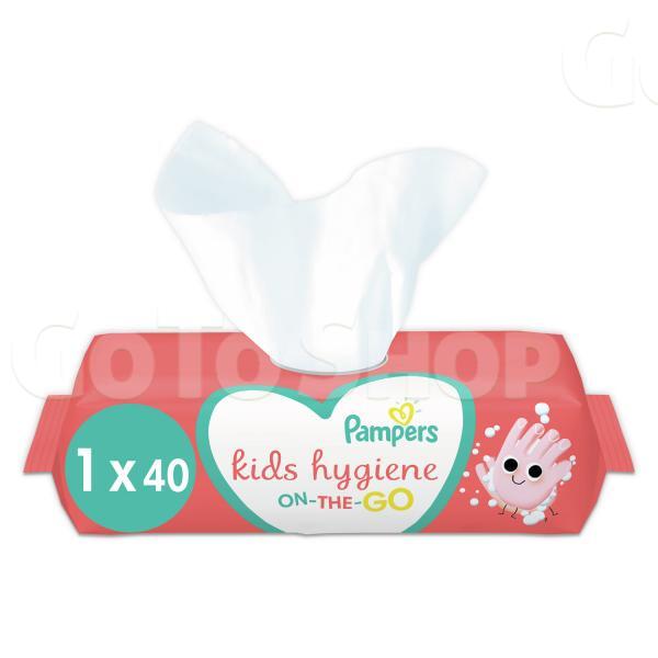 Серветки Pampers Kids Hygiene On-the-go 40 шт 40шт