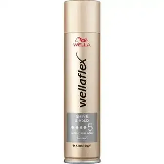 Лак для волосся Wellaflex Shine & Hold 5 Ultra Strong Hold 400 мл