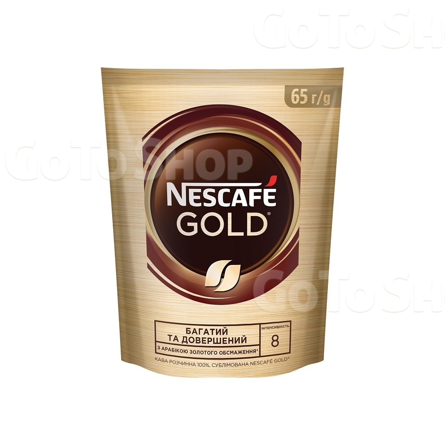 Кава 65г Nescafe Gold розчинна сублімована 