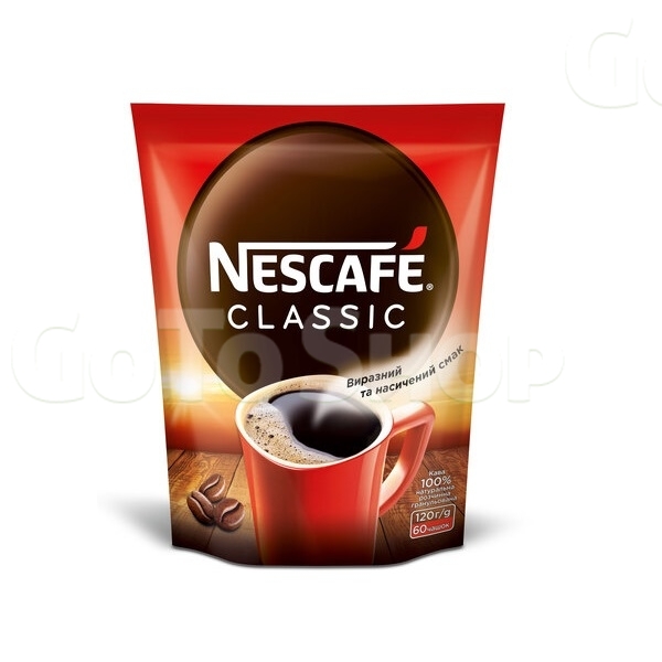 Кава 120г Nescafe Classic розчинна 