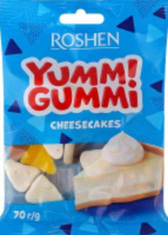 Цукерки РОШЕН Yummi Gummi Cheesecakes желейні 70г