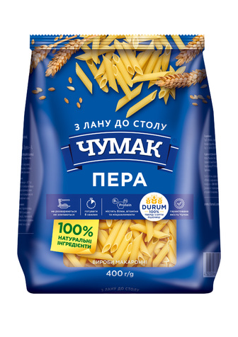 Макаронні вироби ЧУМАК Пера 400г