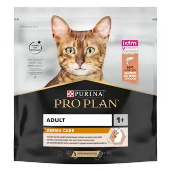 Сухий корм для котів Pro Plan Adult 1+ Derma Care 400 г - лосось