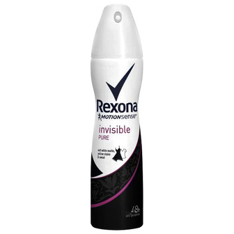 Дезодорант-спрей Rexona Motionsense Invisible Pure, 150 мл