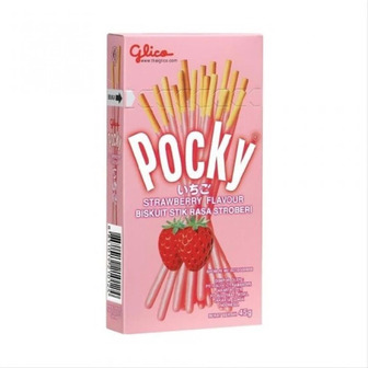 Палички солодкі Pocky Strawberry, 45 г