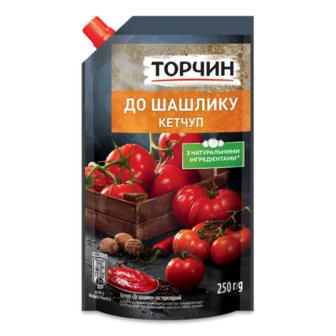 Кетчуп Торчин до шашлику пастеризований, 250г (250г)