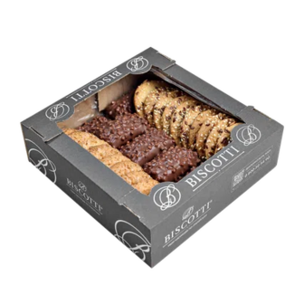 Печиво Biscotti Деліціо Мікс здобне пісочно-відсадне, 0,45кг (0,45кг)