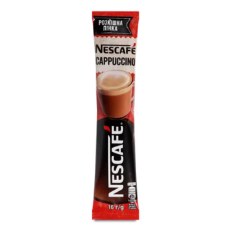 Напій кавовий Nescafe Cappuccino розчинний, 16г