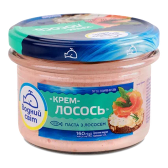 Паста Водний світ Крем-лосось, 160г (160г)