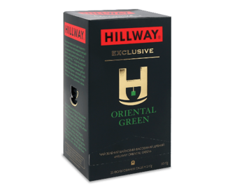 Чай зелений Hillway Exclusive Oriental Green байховий 25*2г