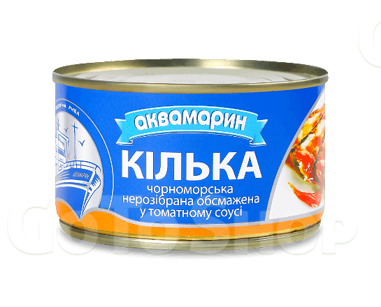 Кілька «Аквамарин» обсмажена в томатному соусі 230г