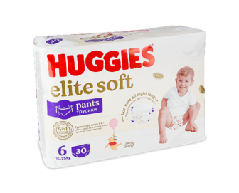 Підгузки-трусики Huggies Extra Care 6 (15-25 кг) 30шт