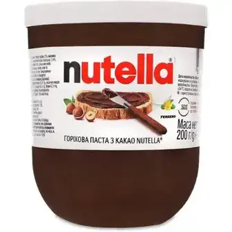 Паста Nutella горіхова з какао 200 г