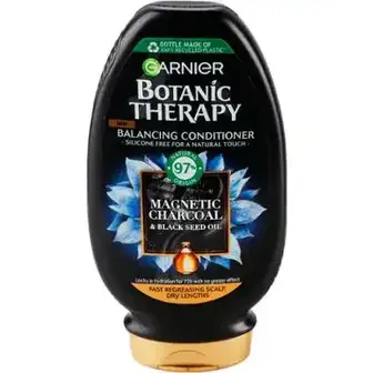 Бальзам-ополіскувач Garnier Botanic Therapy Magnetic Charcoal&Black seed oil 200 мл