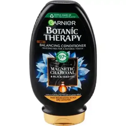 Бальзам-ополіскувач Garnier Botanic Therapy Magnetic Charcoal&amp;Black seed oil 200 мл