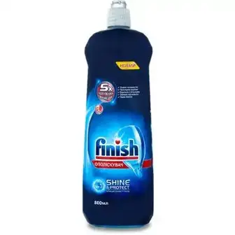 Ополіскувач для посудомийних машин Finish Shine & Protect, 800 мл