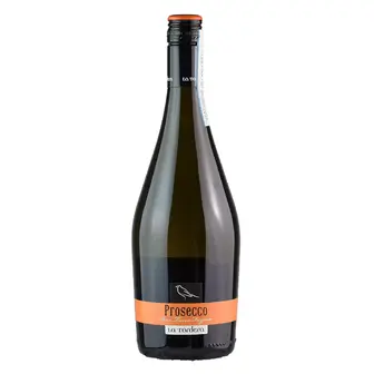 Вино ігристе La Tordera Prosecco Treviso Doc Frizzante Brut біле брют 0,75л 10,5%