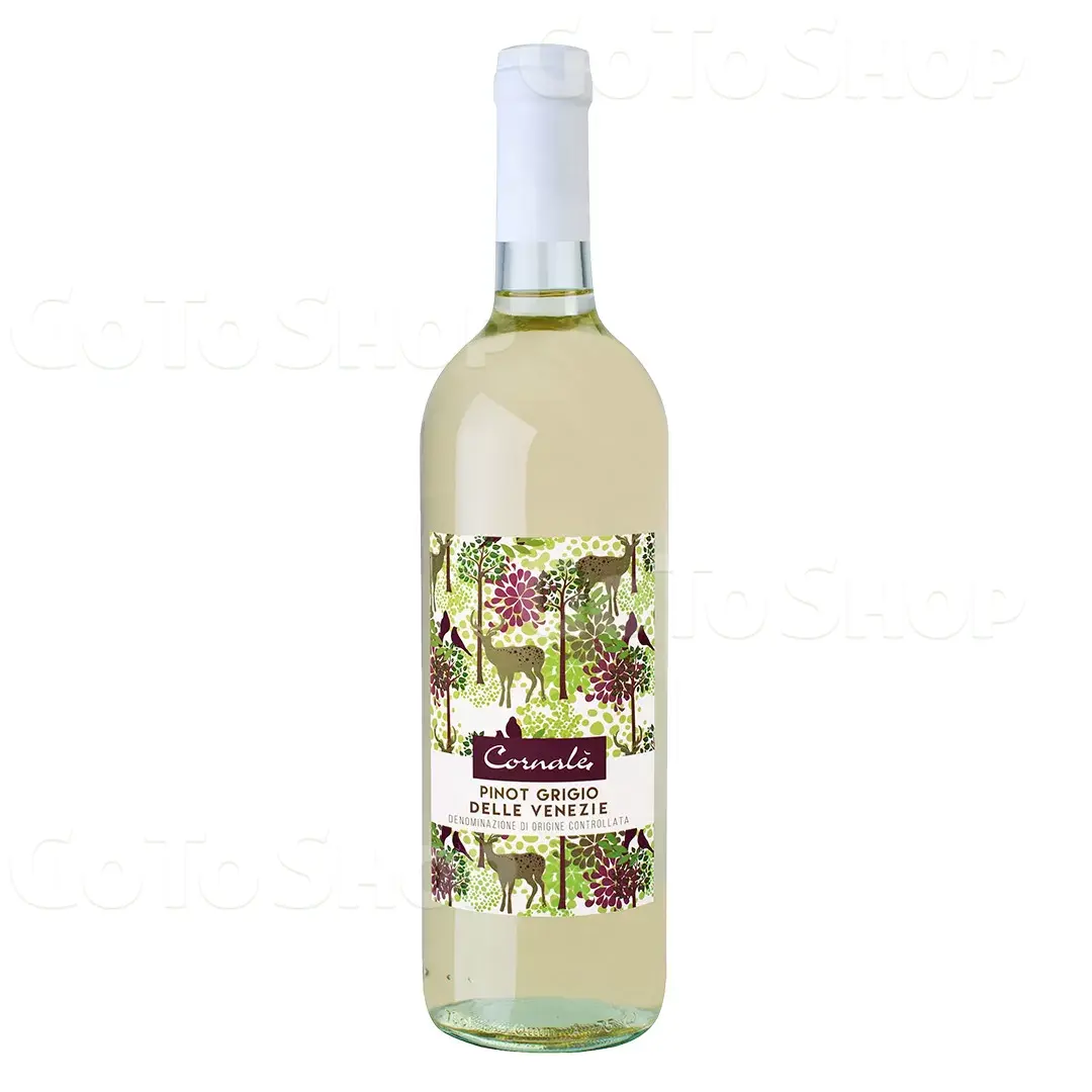 Вино Bennati Cornale Pinot Grigio Delle Venezie Doc біле сухе 0,75л 11,5%